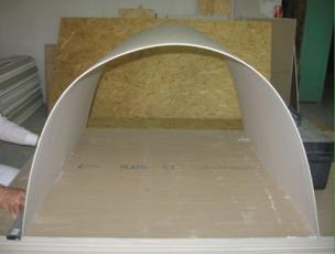 Гипсокартон 6,5х1200х3000мм Гибкий