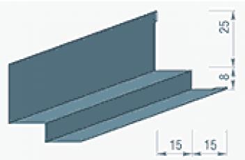Уголок пристенный PLL 24x29мм, 3м, белый