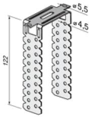 Скоба универсальная для CD-60/27, L=125мм