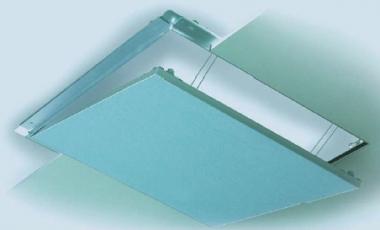 Люк ревизионный Alutop REVO стена-потолок 300*300мм, 12,5мм